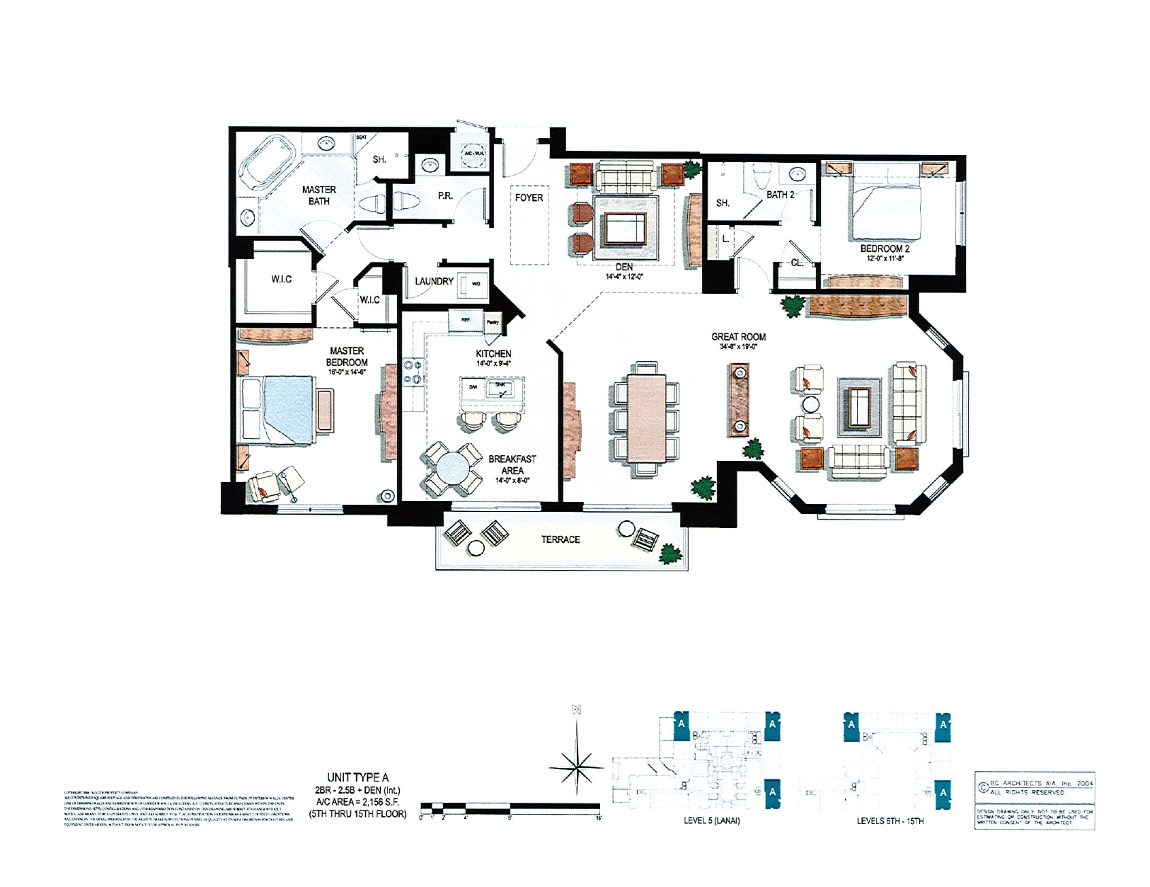 Two City Plaza Floorplan Plan A