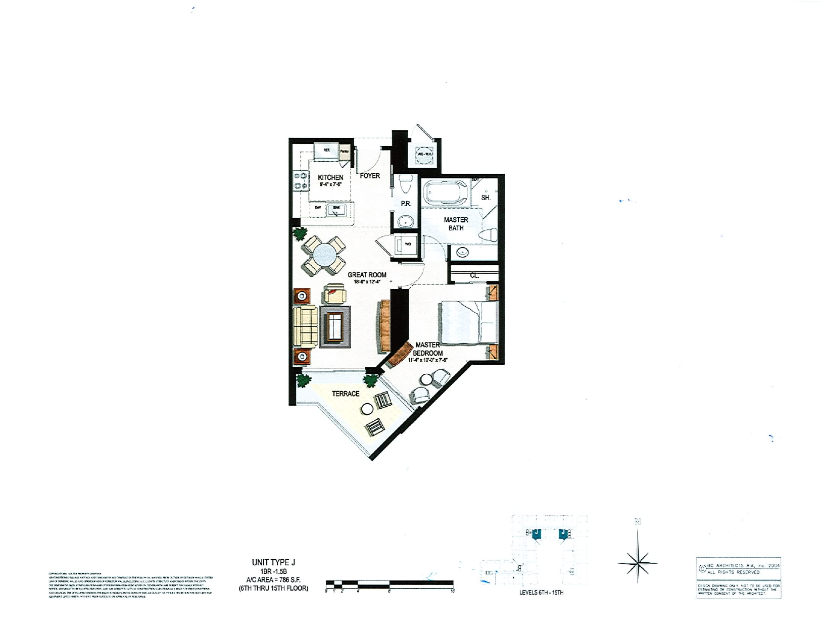 Two City Plaza Floorplan Plan J