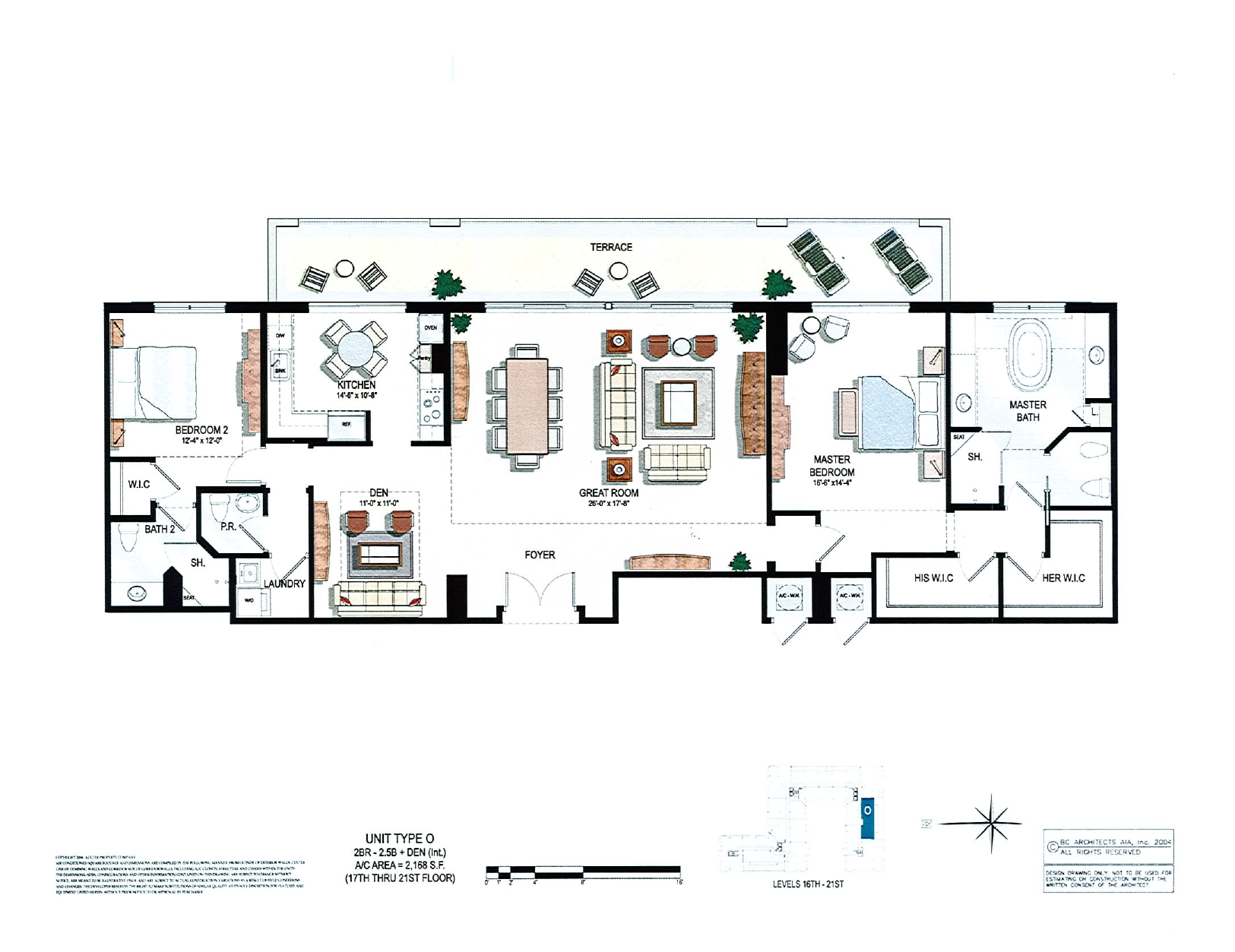 Two City Plaza Floorplan Plan O