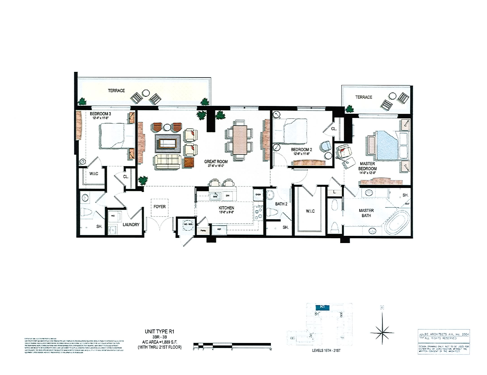 Two City Plaza Floorplan Plan R1